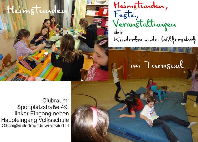 Kinderfreunde-Wilfersdorf - Home Home