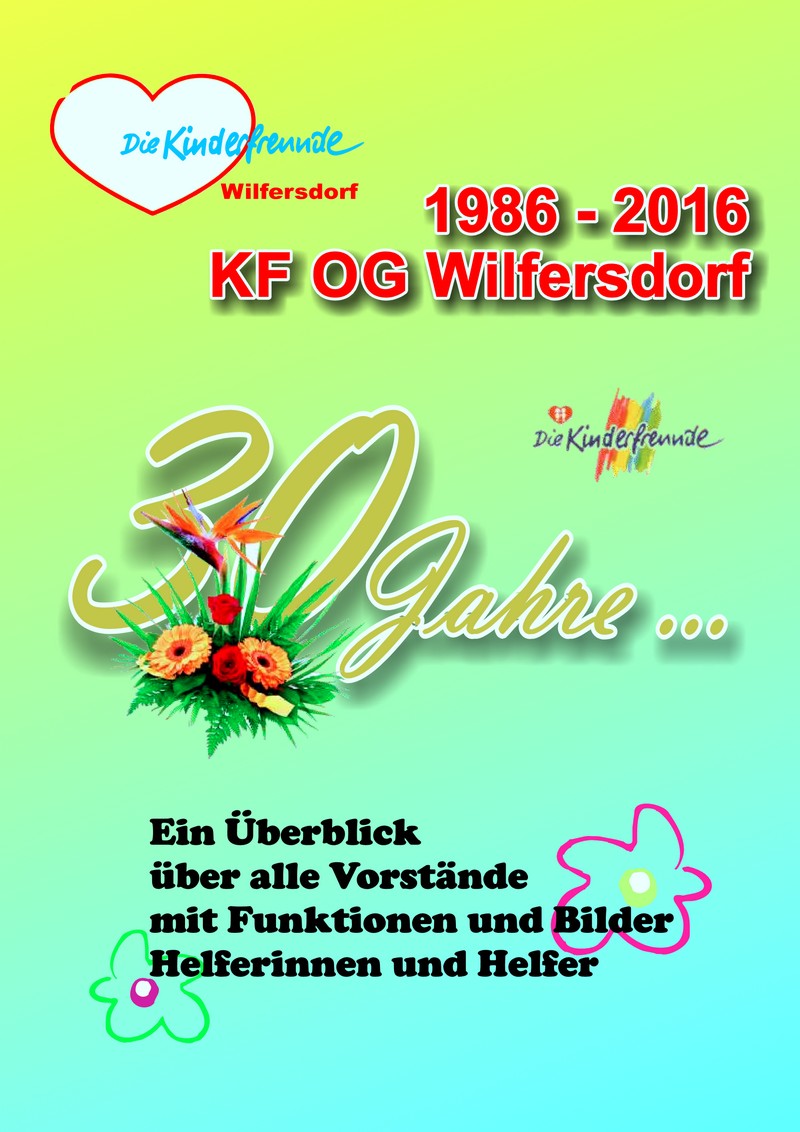 30 Jahre Kinderfreunde OG Wilfersdorf