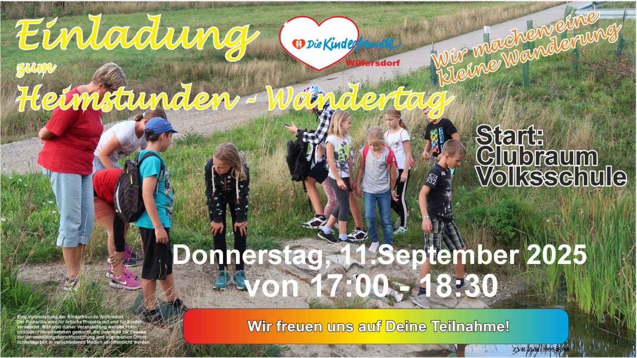 Kinderspielwandertag